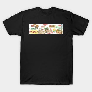 French food Market T-Shirt